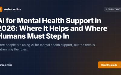 AI for Mental Health Support in 2026: Where It Helps and Where Humans Must Step In